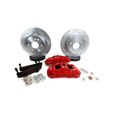 Extreme Brake System Rear 99-19 GM 1500 Trucks And 00-20 GM 1500 SUV'S (Chevy/GMC/Cadillac) W/OE Rear Disc Brakes And Manual Park Brake Monster Green Baer Brakes