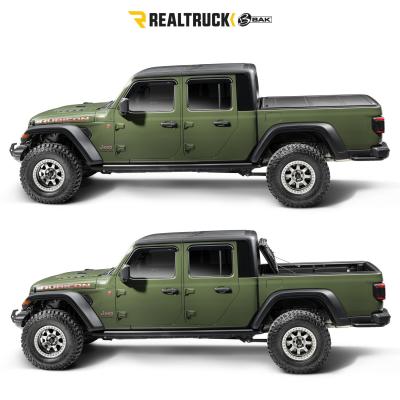 BAKFlip MX4 TS Hard Folding Truck Bed Cover 2022-2025 Toyota Tundra 6 Foot 7 Inch Bed without Deck Rail System without Trail Special Edition Storage Boxes BAK