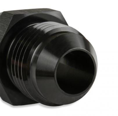 -6 AN To 9/16-18 (AN6) O-Ring Black O-Ring Straight Thread to AN Flare Fitting 6061 Aluminum Construction Mr Gasket