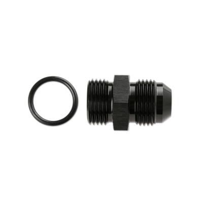 -8 AN To 3/4-16 O-Ring Black O-Ring Straight Thread to AN Flare Fitting 6061 Aluminum Construction Mr Gasket