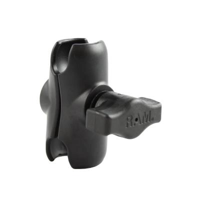 Ram Mount Double Socket Extension Short Black AJK Offroad