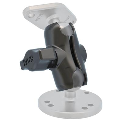 Ram Mount Double Socket Extension Short Black AJK Offroad