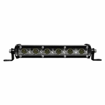 Ultra Slim Single Row Light Bar 7.25 Inch 8 degree spot beam pattern AJK Offroad
