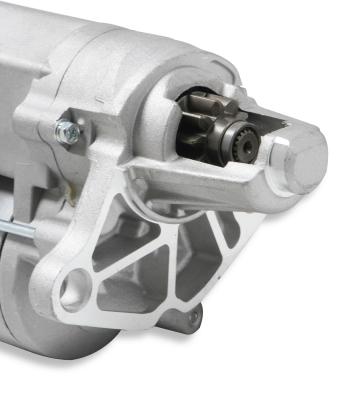 Mini Starter Chrysler Gray/Zinc Fits Chrysler/Dodge/Plymouth: 1965-1992 Small Block 273/318/340/360 1992-2003 Small Block Magnum 5.2L/5.9L 1965-1983 Slant-6 170/198/225 1965-1979 Big Block 361/383/400/413/426W/440 including Hemi Mr Gasket