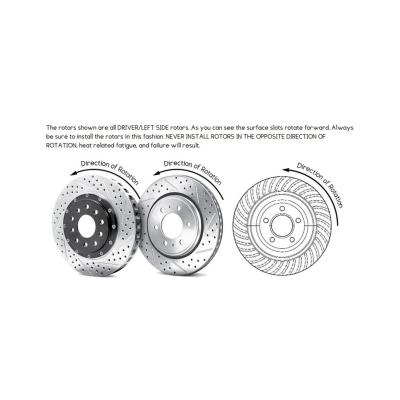 Brake Rotor 13.03 Inch Front 1.495 ThickVarious Ford Applications BAER Sport