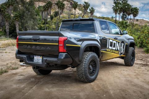 2022-2025 Toyota Tundra/2023-2025 Toyota Sequoia/2024-2025 Toyota Tacoma/Toyota Land Cruiser 250 Series/Lexus GX550/2025 Toyota 4Runner Rear Tubular Upper Link Kit Icon Vehicle Dynamics