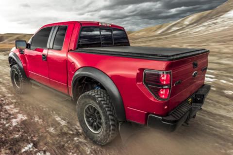 Lo Pro Tonneau Cover Black 2005-2015 Toyota Tacoma 6 Foot Bed Truxedo