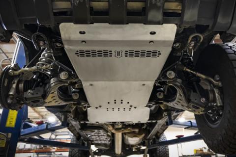 24-26 Tacoma 25-26 4Runner Gas Transmission Skid Plate ICON Impact Series Offroad Armor