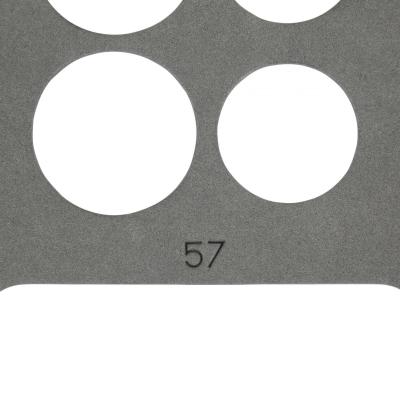 Performance Carburetor Base Gasket 4-Hole Skin Package Fits Carter Carburetors with 1-7/16 Inch Bore Mr Gasket