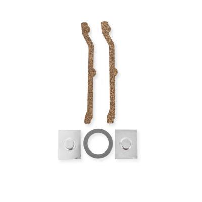 Ultra-Seal Intake Manifold Gaskets .060 Inch Thickness Fits 1965-1990 Chevrolet 396-454 Big Block with Rectangle Raised Port Heads. No upper bolt holes. 1.85 x 2.55 Inch Mr Gasket