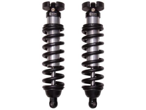 1996-2004 Toyota Tacoma 1996-2002 Toyota 4Runner 0-3 Inch Lift Front V.S. 2.5 Series Coilover Kit Extended Travel Internal Reservoir 700 Lbs In Spring Rate Icon Vehicle Dynamics