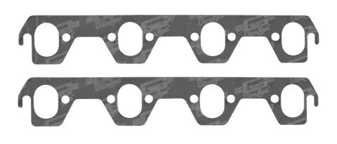 Ultra-Seal Header Gaskets Fits 1987-1995 Ford 302/5.0L &amp; 351W/5.8L. Oval Ports, 1.25 Inch x 1.75 Inch Mr Gasket