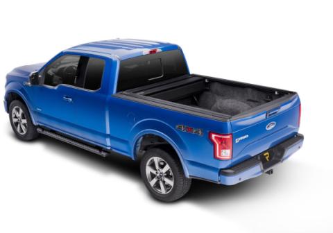 RetraxOne MX Retractable Tonneau Cover Matte One Piece Polycarbonate Finish 2009-2014 Ford F-150 5' 7 inch Bed without Stake Pockets