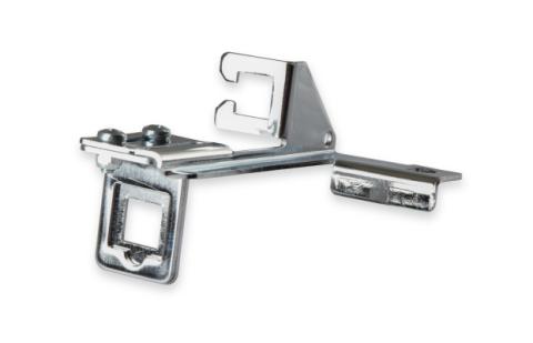 Throttle And Transmission Kickdown Cable Bracket Chrome For Carbureted Engines Mr Gasket