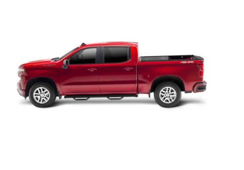 RetraxOne MX Retractable Tonneau Cover Matte One Piece Polycarbonate Finish 2019-2026 GMC Sierra (with CarbonPro Bed) 5' 9 inch Bed without Stake Pockets Standard Rails