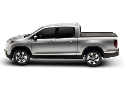 RetraxOne MX Retractable Tonneau Cover Matte One Piece Polycarbonate Finish 2017-2025 Honda Ridgeline without Stake Pockets