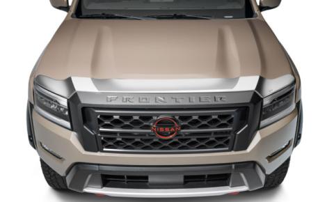 Aeroskin Hood Protector for 2022-2026 Nissan Frontier Chrome AVS