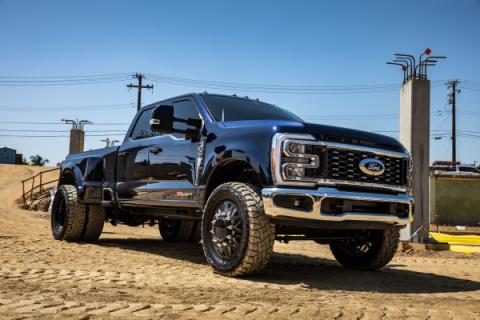 2023 Ford F-250/F-350 Super Duty 4WD Gas 2.5 Inch Lift Front Dual Rate Coil Spring Kit W/ Caster Cams Icon Vehicle Dynamics