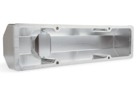 Fabricated Aluminum Valve Covers Silver Finish Fits 1960-1986 Chevrolet 262-400 Gen I Small Block Mr Gasket
