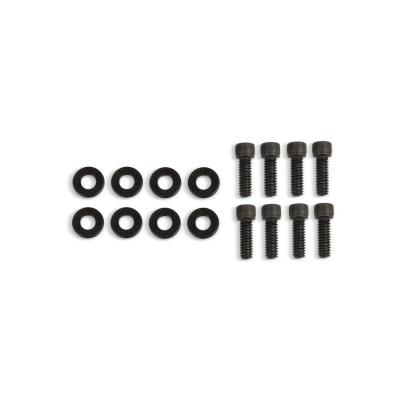 Fabricated Aluminum Valve Covers Black Finish Fits 1960-1986 Chevrolet 262-400 Gen I Small Block Mr Gasket