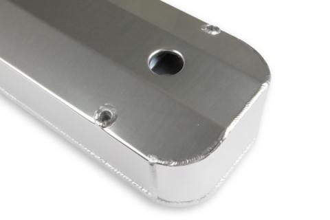 Fabricated Aluminum Valve Covers with Breather Holes Long Bolt Fits 1965-2000 Chevrolet 396-454 Big Block Mr Gasket