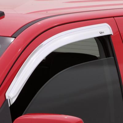 Ventvisor Deflector for 1997-2003 Ford F-250/F-150 Standard Cab Pickup Chrome Outside Mount 2 Piece AVS