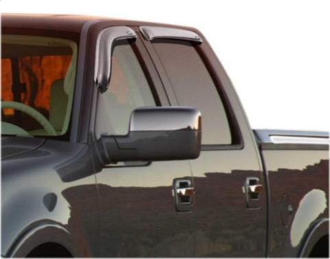 Ventvisor Deflector for 2004-2008 Ford F-150/Lincoln Mark Chrome Outside Mount 4 Piece AVS