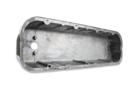 Cast Aluminum Tall Valve Covers Polished Fits 1965-2000 Chevrolet 396-454 Big Block Mr Gasket