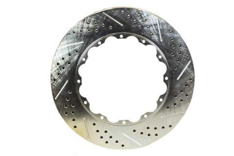Rotor Ring Replacement 14 Inch 1.15 Inch Thick Plain No Zinc Passengers Side BAER Brakes