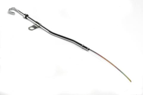 Engine Oil Dipstick &amp; Tube Chrome Fits Chrysler / Dodge / Plymouth 383-440 Mr Gasket