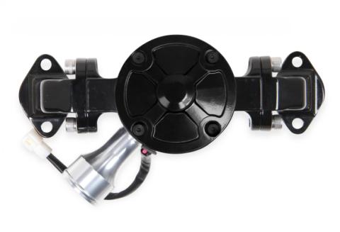 Electric Water Pump 35 GPM Black Fits 1965-2000 396-572 Big Block Chevrolet &amp; 1997-2015 LS Based Engines with Adapter Mr Gasket