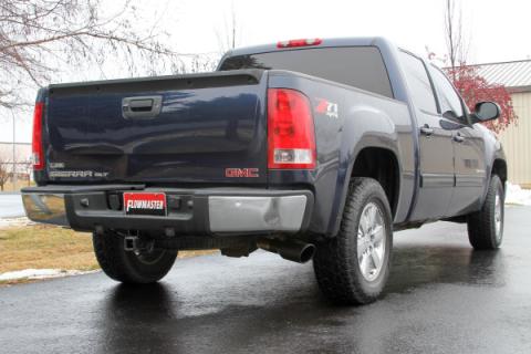 Flow Fx Cat-Back Exhaust System Fits 2009-2013 Silverado/Sierra 1500, 4.8L And 5.3L Engines 2/4Wheel Drive, 143.5 &amp; 157.5-Inch Wheelbases Aggressive To Moderate Sound Flowmaster