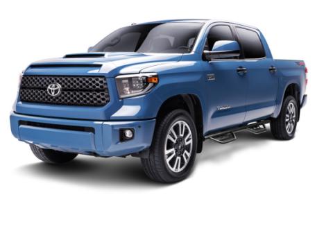 Nerf Step RS Bar Cab Length (2 Steps per Side) 2022-2025 Toyota Tundra CrewMax Textured Black NFab