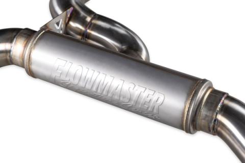 Signature Series Exhaust System Fits 2021-2025 Ford Bronco 2.3/2.7-Liter, Axle-Back, 304 Stainless Steel, Dual Rear Exit Exhaust Flowmaster