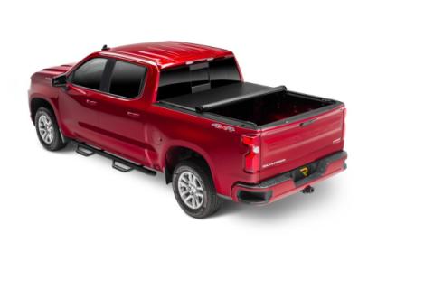 Deuce Tonneau Cover Black 2019 (New Body Style)-2026 Silverado/Sierra (without CarbonPro Bed) 5 Foot 9 Inch Bed Truxedo