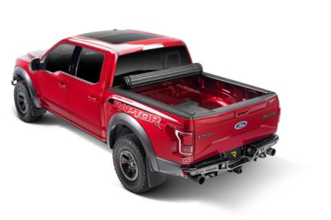 Revolver X4s Hard Rolling Truck Bed Cover 2007-2021 Toyota Tundra 6 Foot 6 Inch Bed with Deck Rail System without Trail Special Edition Storage Boxes BAK