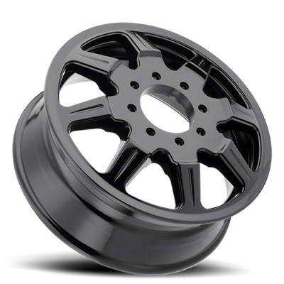 Mayhem Dually Wheels Monstir Dually 8101 GB 20x8.25 Inner Dually Black 127 Off Set 8 Lug 9.63 BSM 154.2 Bore Cast Aluminum