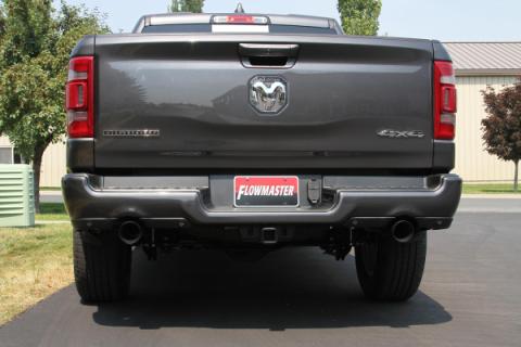 American Thunder Cat-Back Exhaust System Fits 2019-2024, 2026 Ram 1500 (New Body) With 5.7L Hemi Engine And Factory Dual Tailpipes Aggressive To Moderate Sound Flowmaster