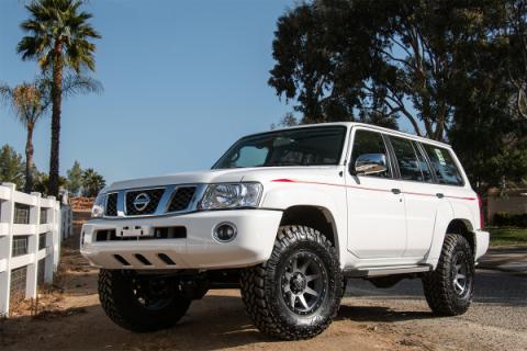 1997-2023 Nissan Patrol Y61 2 Inch Lift Front Dual Rate Coil Spring Kit Icon Vehicle Dynamics