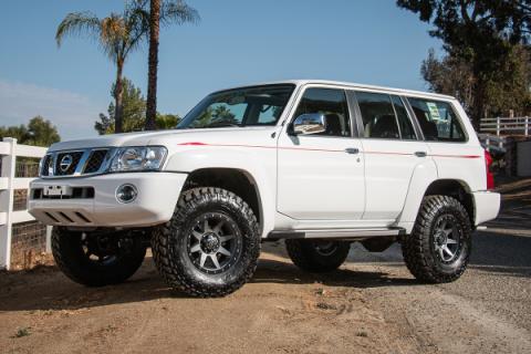 1997-2023 Nissan Patrol Y61 2 Inch Lift Front Dual Rate Coil Spring Kit Icon Vehicle Dynamics
