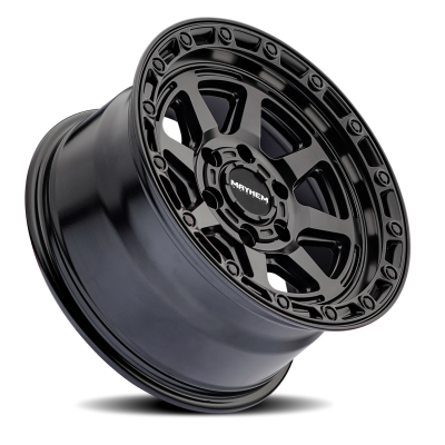 Mayhem Offroad Wheels Ridgeline 8306 MB 17x8.5 Black 6 Off Set 6 Lug 4.99 BSM 106.1 Bore Cast Aluminum