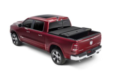 Solid Fold 2.0 Tonneau Cover Black Textured Paint 2019-2025 (New Body Style) Ram 1500 6' 4 inch Bed without RamBox with or without Multifunction Tailgate Extang