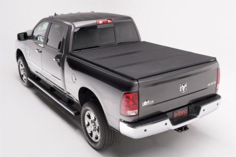Solid Fold 2.0 Tonneau Cover Black Textured Paint 2009-2018 (2019-2024 Classic) Ram 1500/2010-2024 2500/3500 6' 4 inch Bed without RamBox Extang