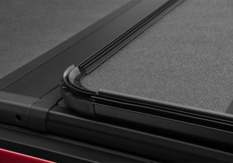 Solid Fold 2.0 Tonneau Cover Black Textured Paint 2020-2025 Silverado/Sierra 2500 HD/3500 HD 8' Bed without Factory Side Storage Boxes Extang