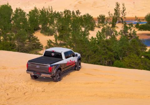 Solid Fold 2.0 Tonneau Cover Black Textured Paint 2005-2015 Toyota Tacoma 5' Bed Extang