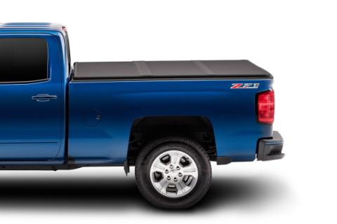 Solid Fold 2.0 Tonneau Cover Black Textured Paint 1999-2006 (2007 Classic) Silverado/Sierra 6' 6 inch Bed Extang