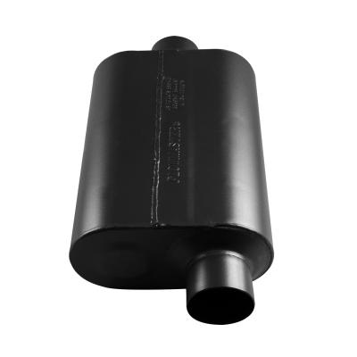 Super 40 Series Chambered Muffler Super 40 Stainless Steel 3.00 Offset In 3.00 Center Out Aggressive Sound Flowmaster