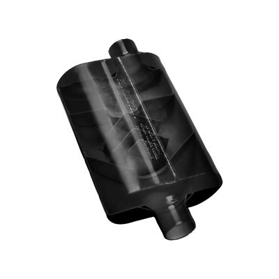 Super 40 Series Chambered Muffler Super 40 Stainless Steel 3.50 Offset In 3.50 Offset Out Aggressive Sound Flowmaster