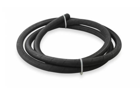 Black Push-On Hose -10 AN 6 Feet synthetic rubber Mr Gasket