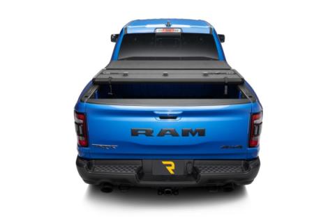 Solid Fold ALX Tonneau Cover Black Textured Paint 2009-2018 (2019-2024 Classic) Ram 1500/2010-2024 2500/3500 6' 4 inch Bed without RamBox Extang
